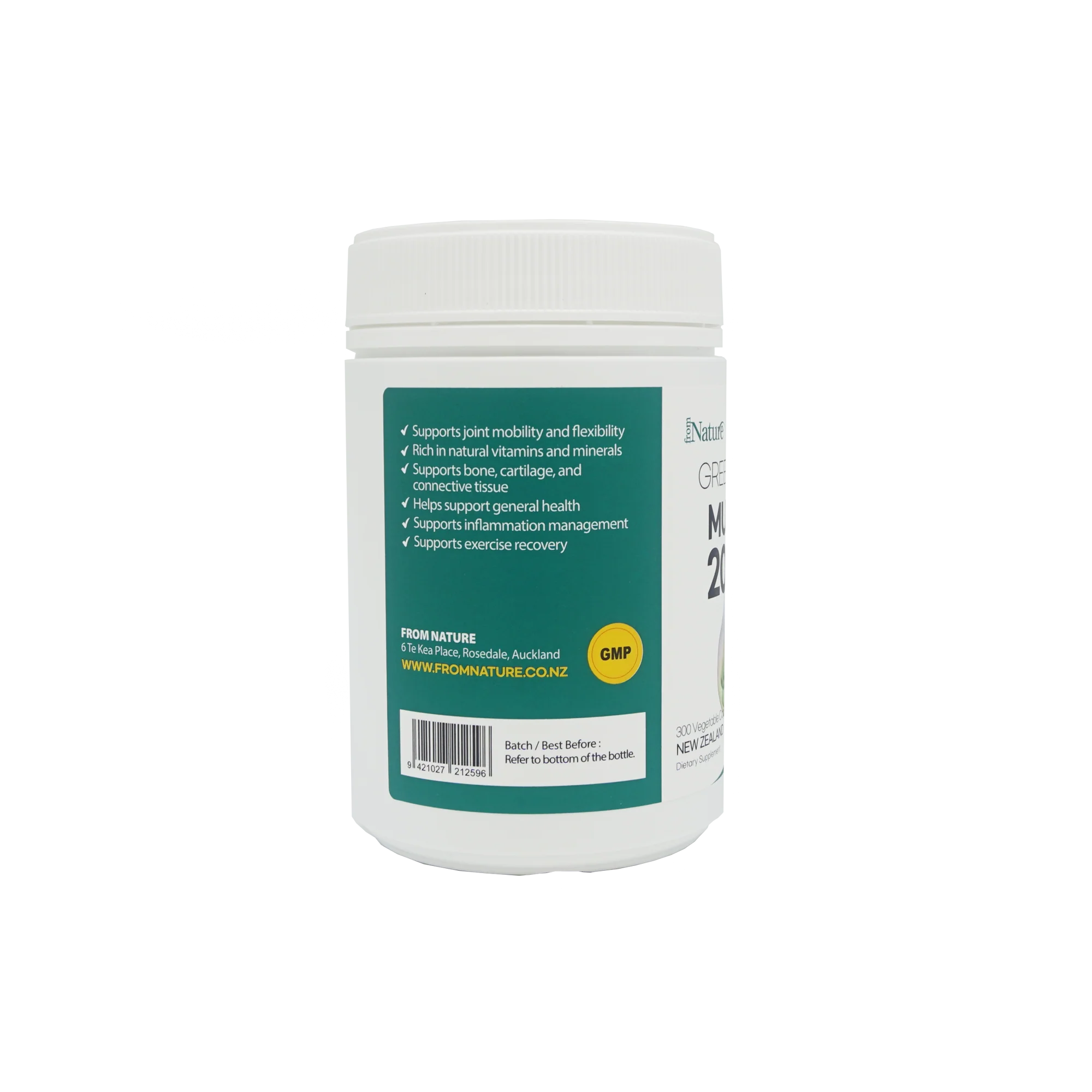 From Nature Green Lipped Mussel 20000 300 Capsules - Image 3