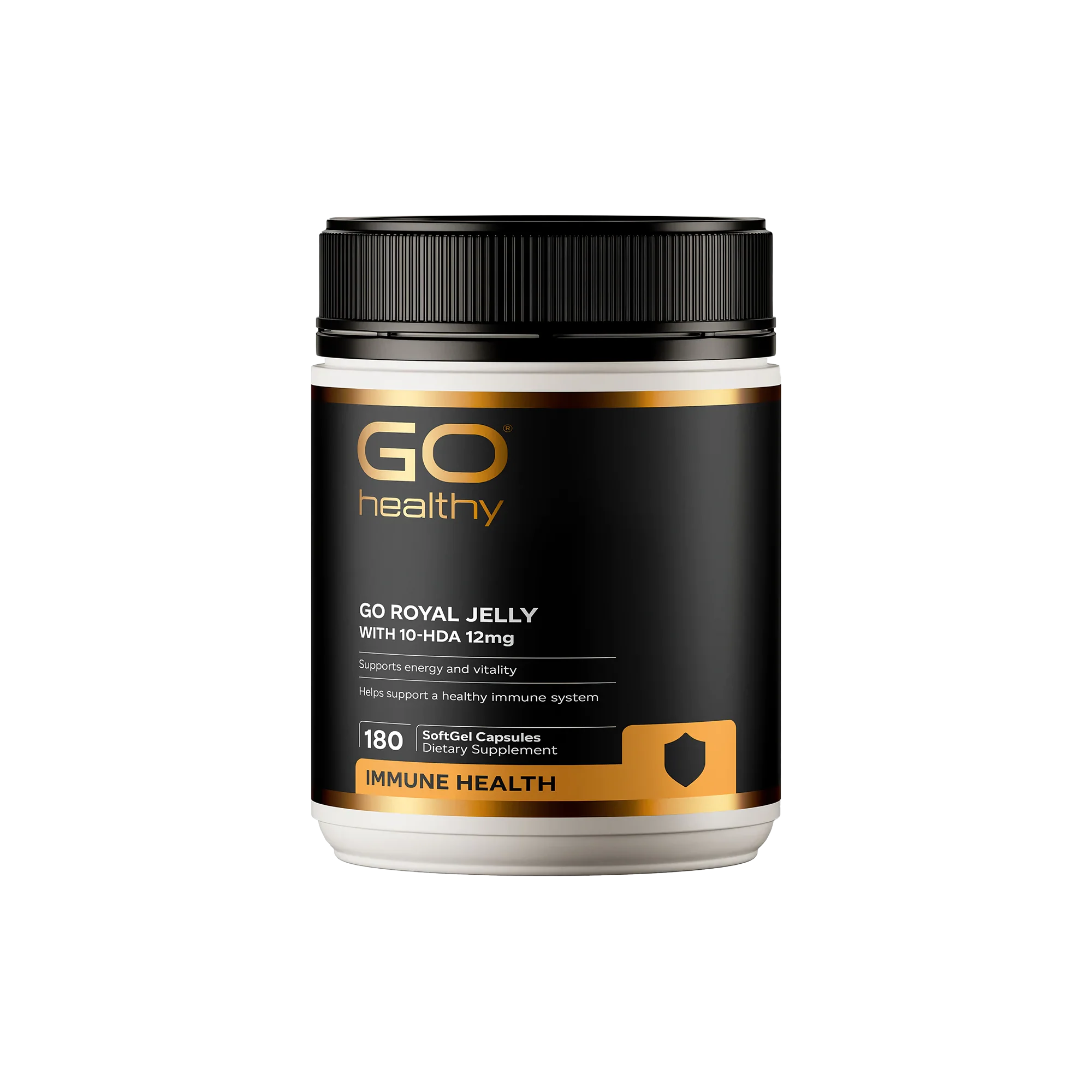 GO Healthy Go Royal Jelly with 10-HDA 180 Softgels