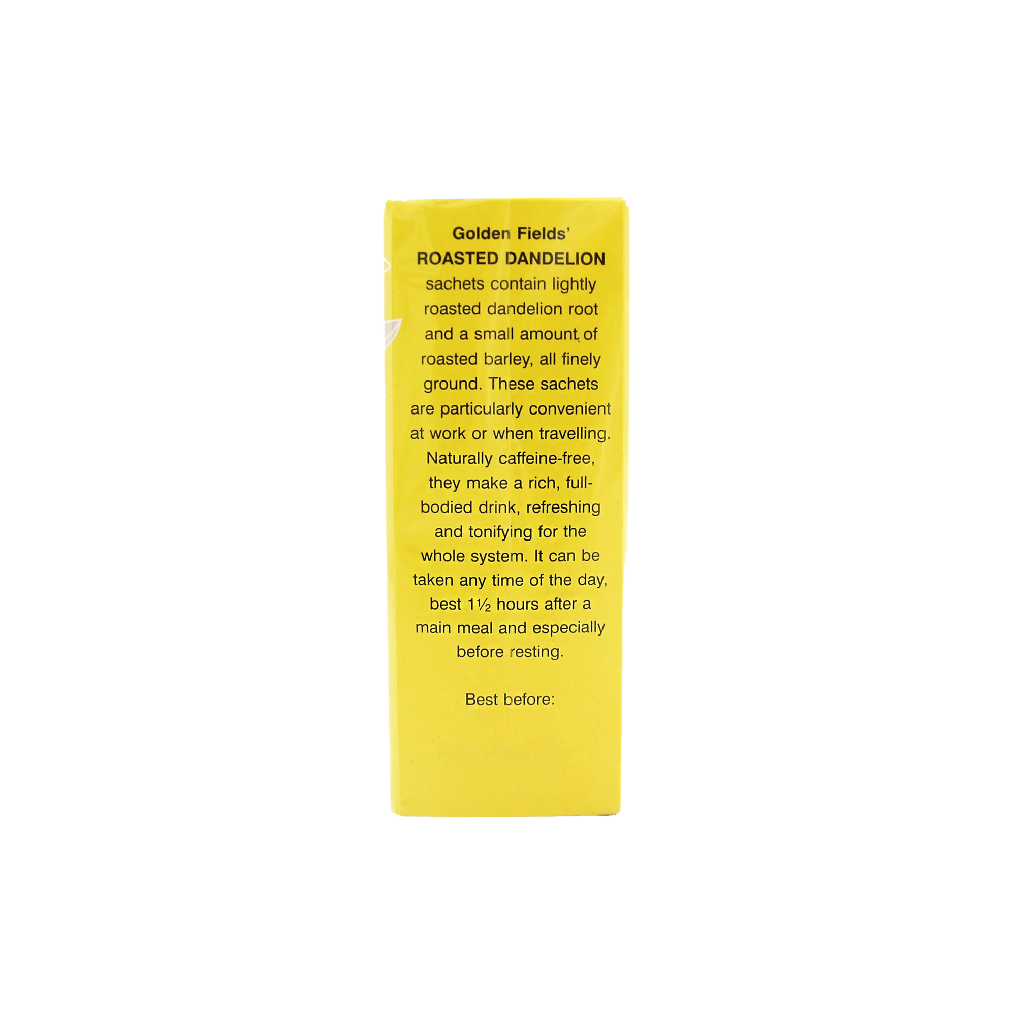 Golden Fields Organic Dandelion 25 Sachets (80g) - Image 4