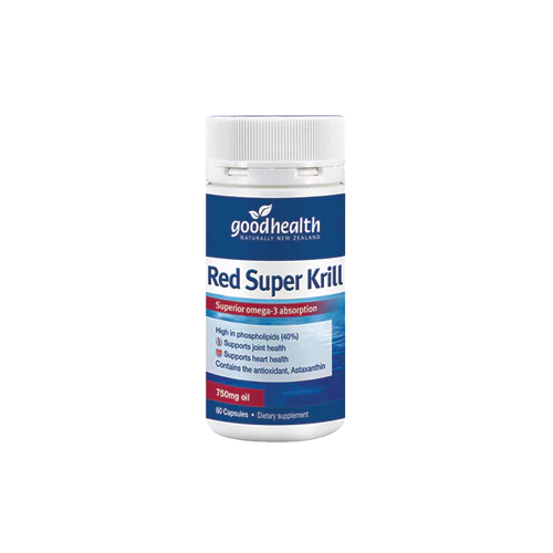 Goodhealth Red Super Krill 750mg 60 Softgels