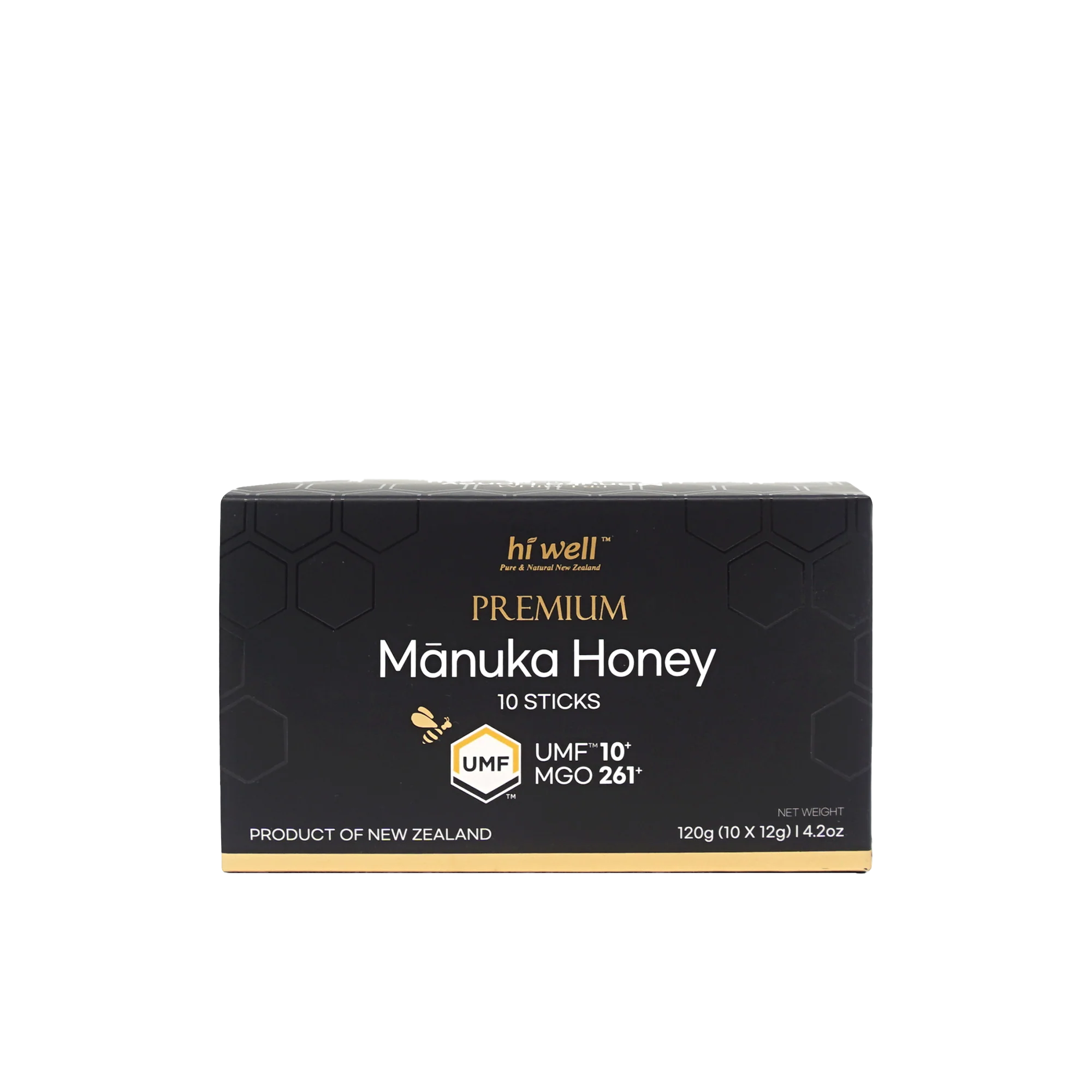 Hi Well Premium Manuka Honey UMF 10+ Sticks 360g (12g x 30's) - Image 4