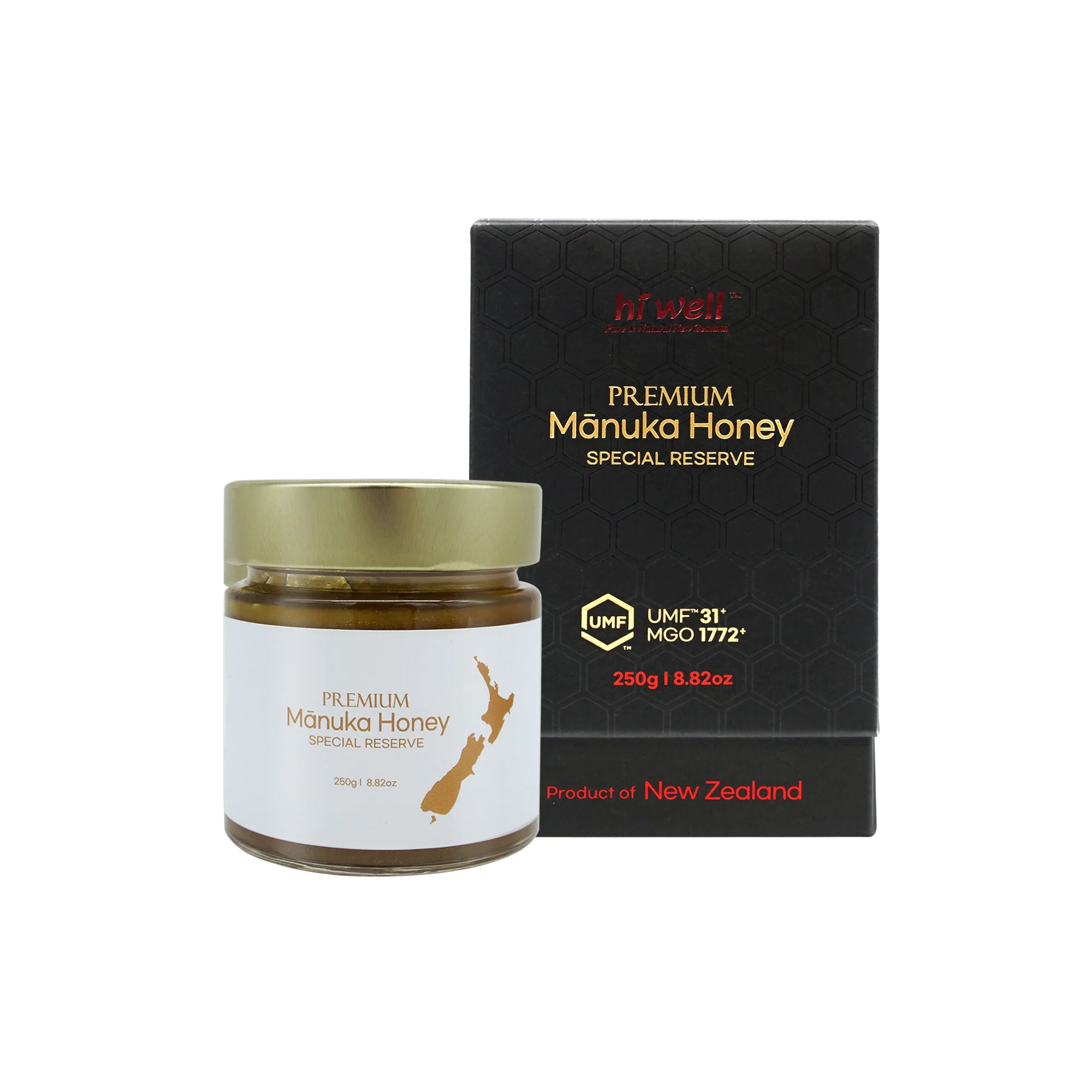 Hi Well Premium Manuka Honey UMF 31+ 250g (MGO 1772) - Image 6
