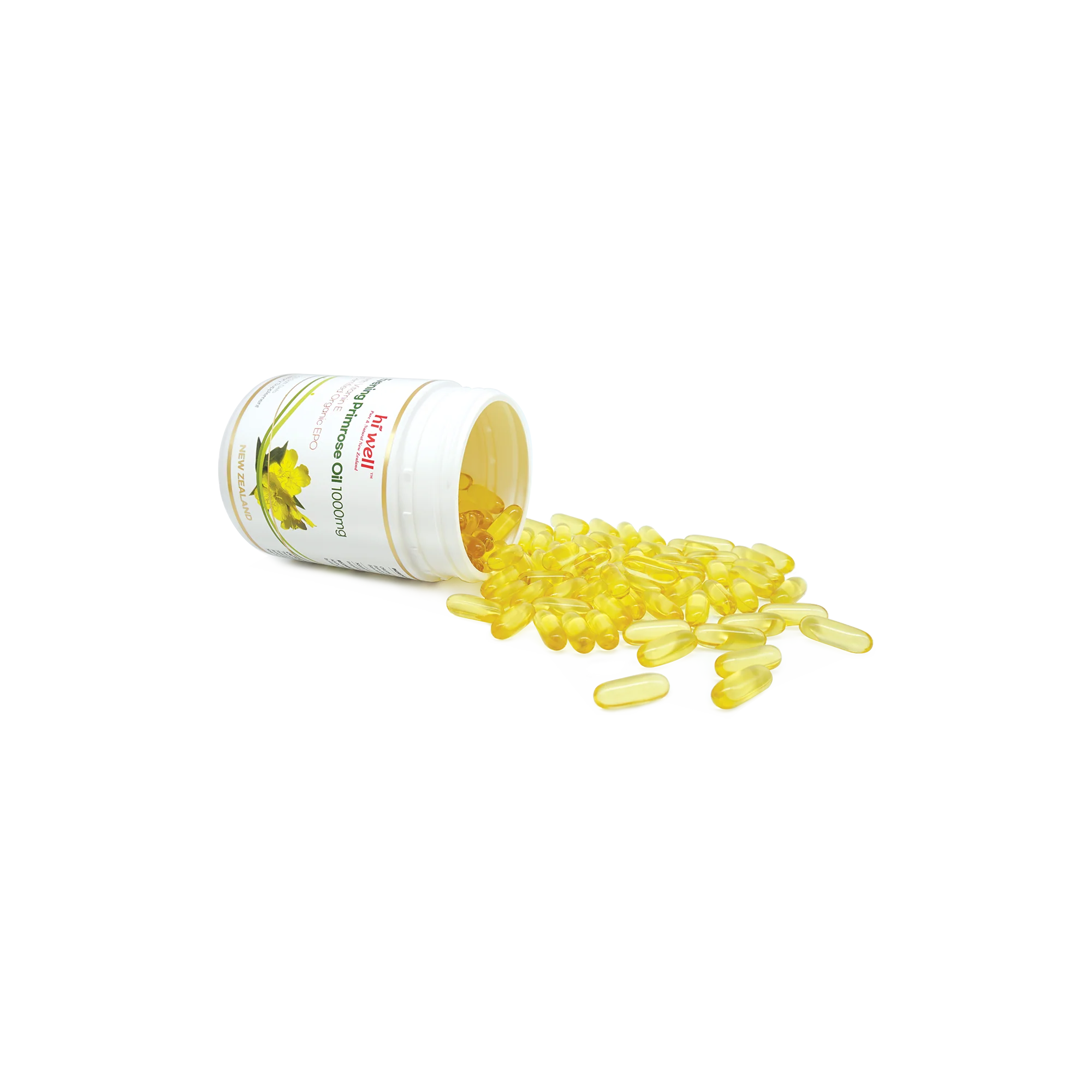 Hi Well Organic Evening Primrose Oil 1000mg (EPO) 200 Softgels - Image 3
