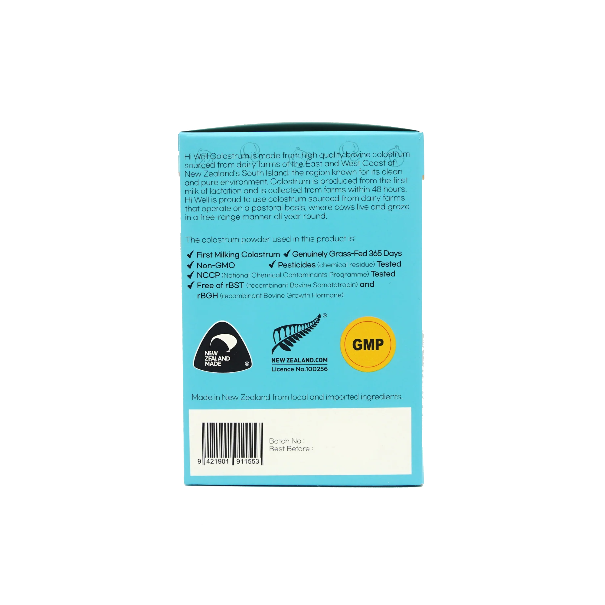 Hi Well Premium Colostrum 1500 120 Chewable Tablets - Image 5