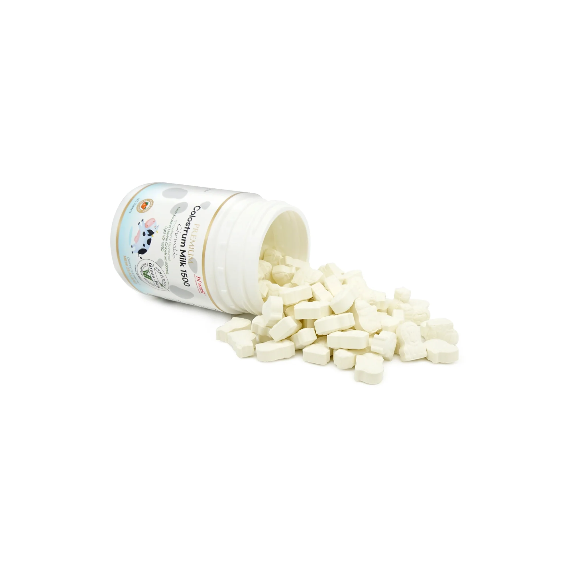 Hi Well Premium Colostrum 1500 120 Chewable Tablets - Image 6