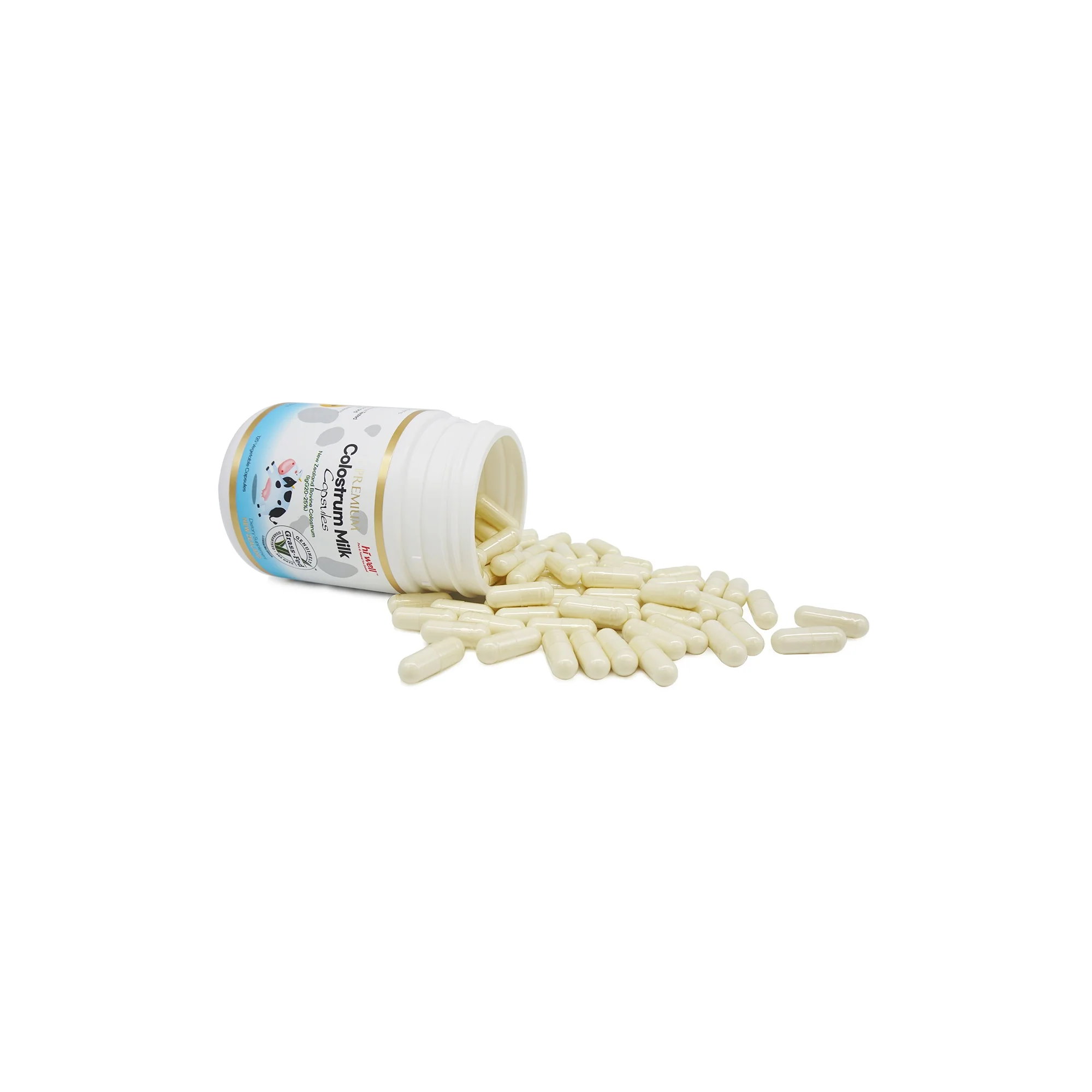 Hi Well Premium Colostrum 500 120 Capsules - Image 5
