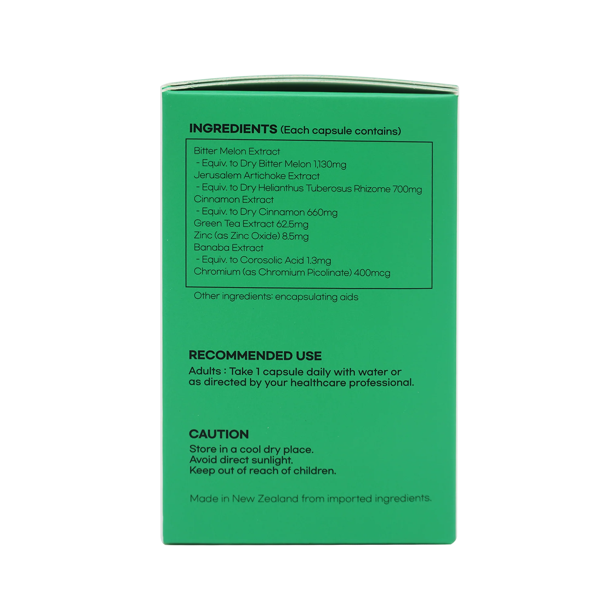 Hi Well Premium GlucoseCare 60Vegetable Capsules - Image 4