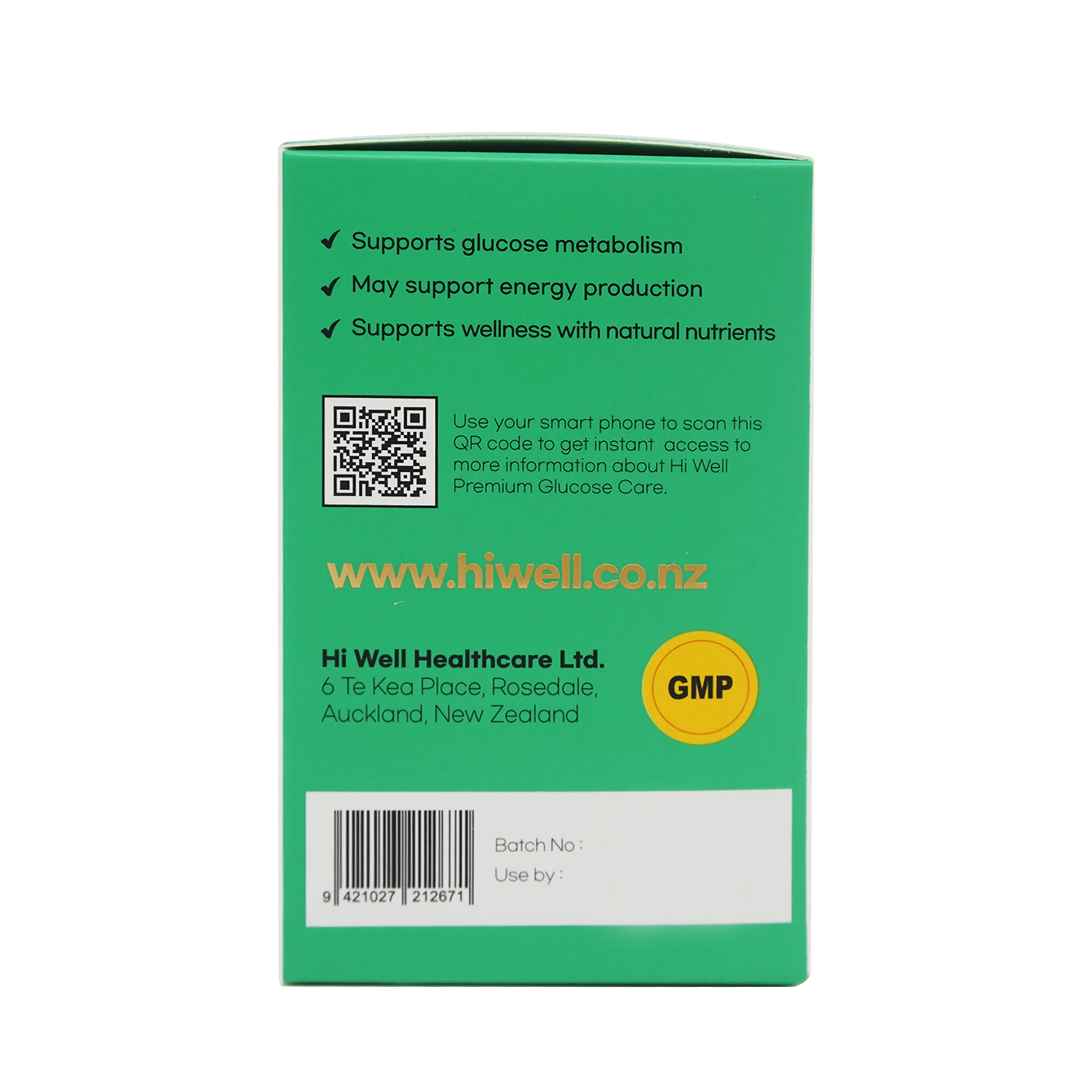 Hi Well Premium GlucoseCare 60Vegetable Capsules - Image 5