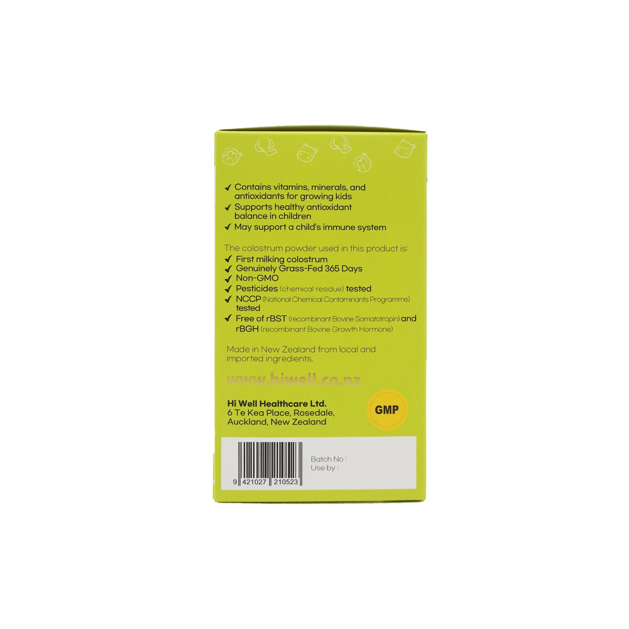 Hi Well Premium Kids Propolis Plus Colostrum - Image 4