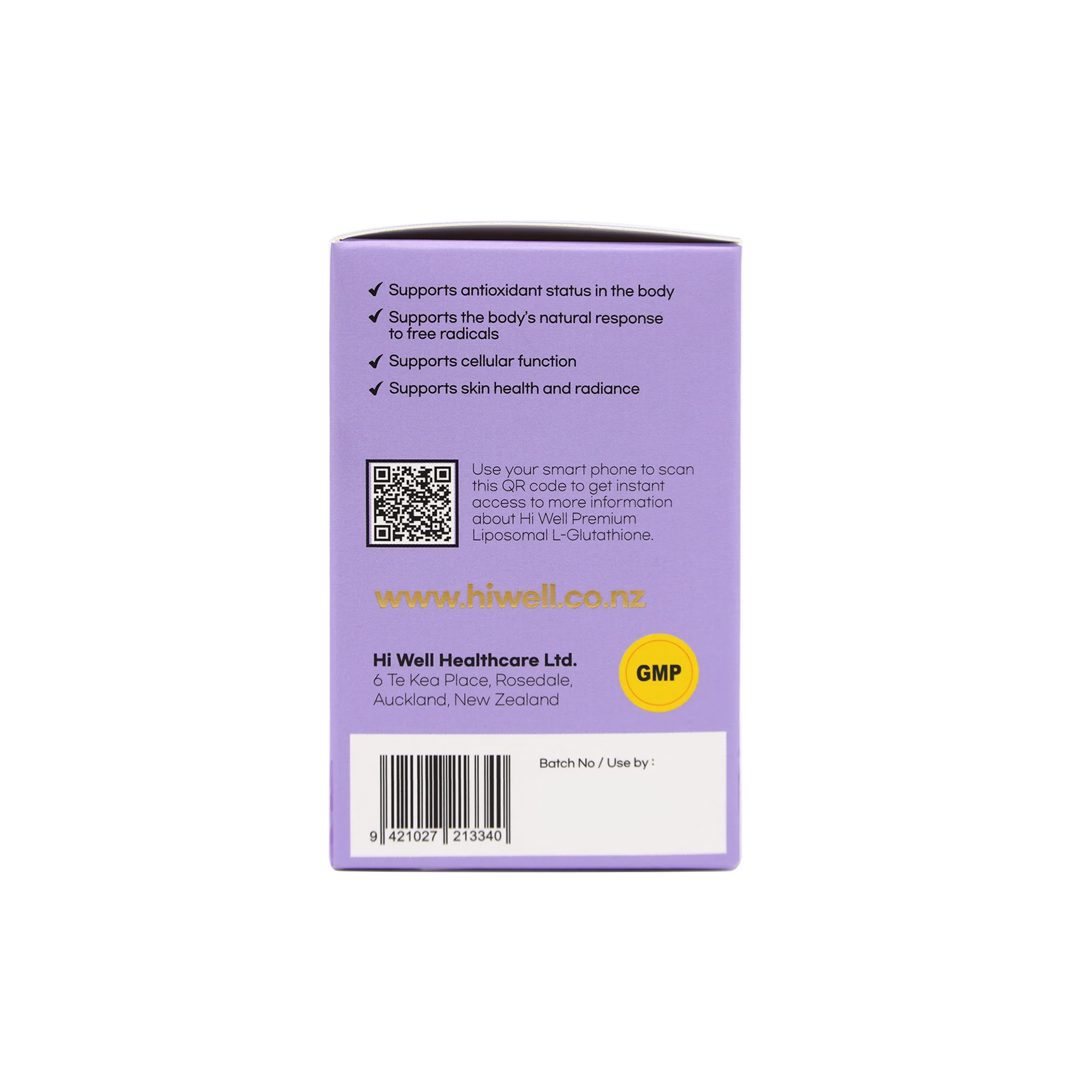 Hi Well Premium Liposomal L-Glutathione - Image 4