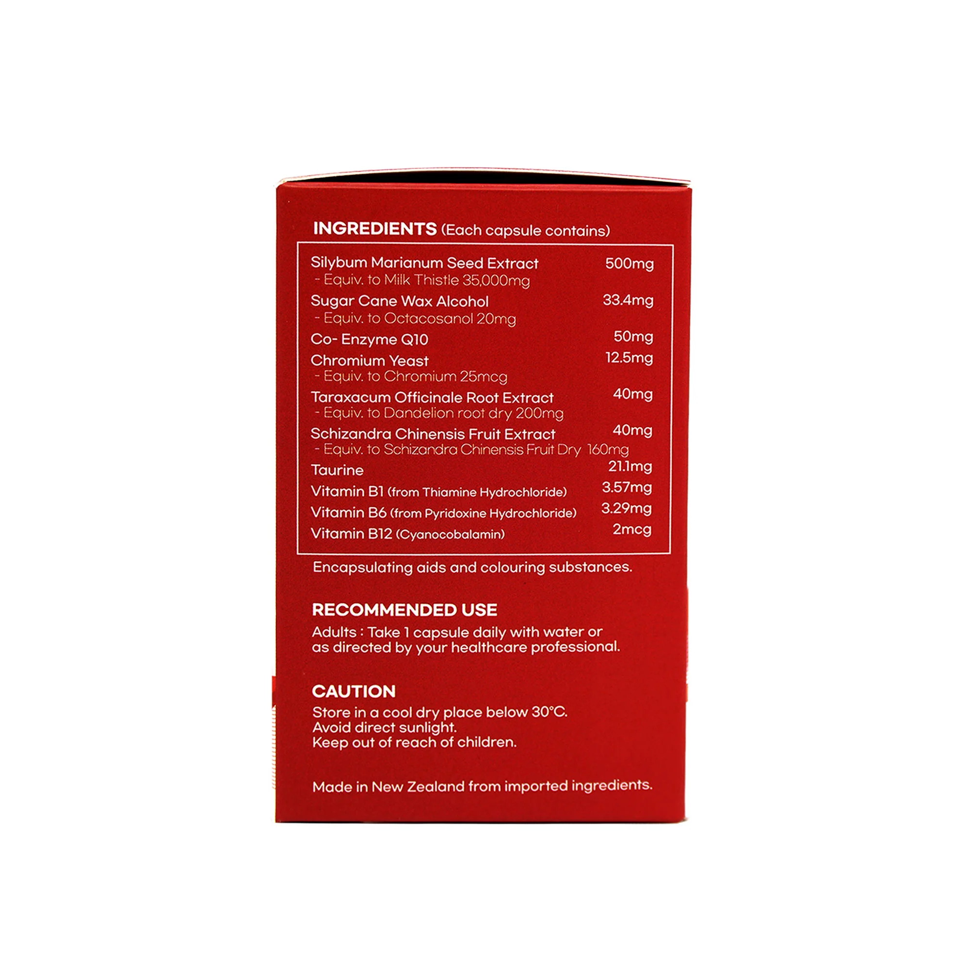 Hi Well Premium Liver 35000+ Policosanol 33.4mg 60 Vege Capsules (Exp. 04/2027) - Image 4