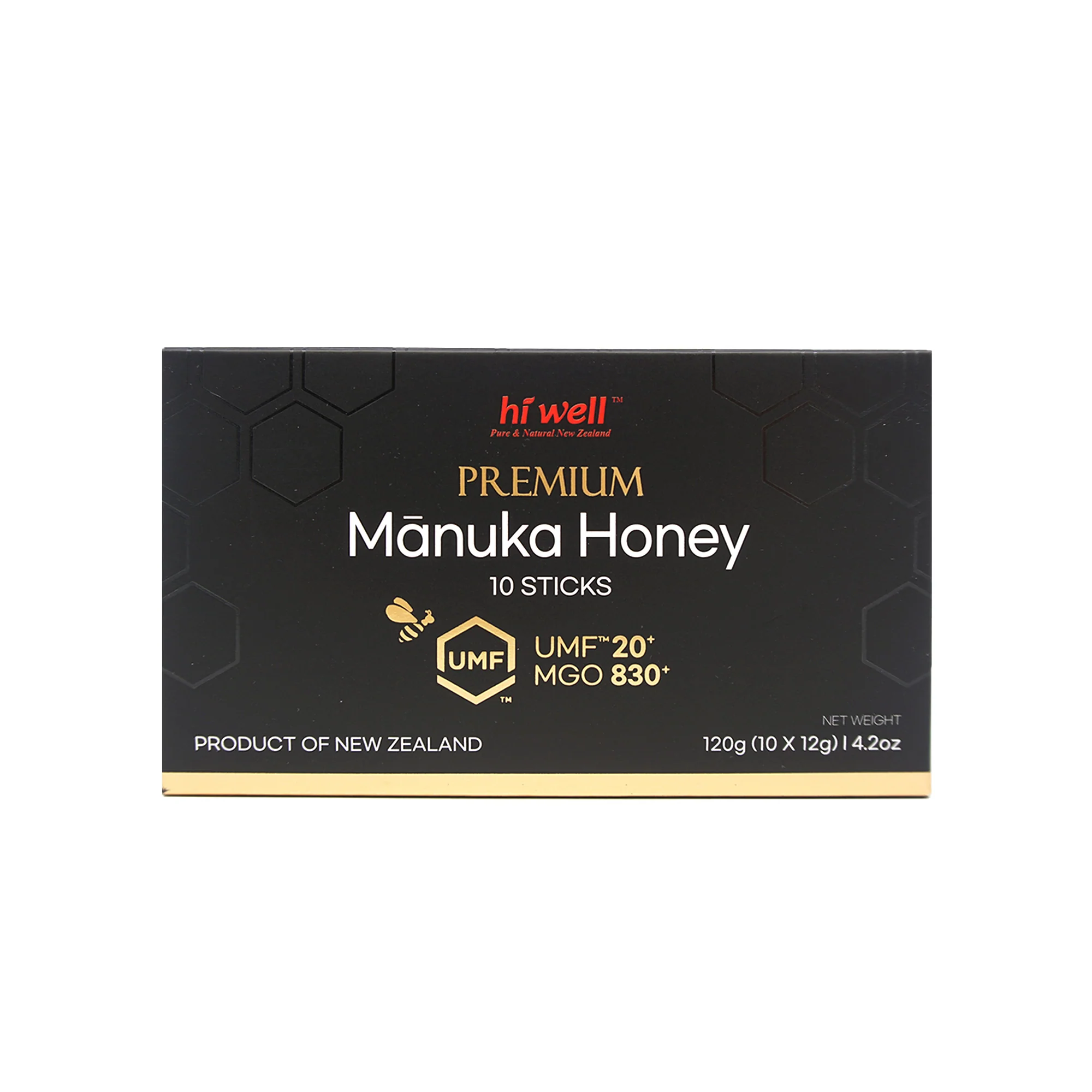 Hi Well Premium Manuka Honey UMF 20+ Sticks 360g (12g x 30's) - Image 5