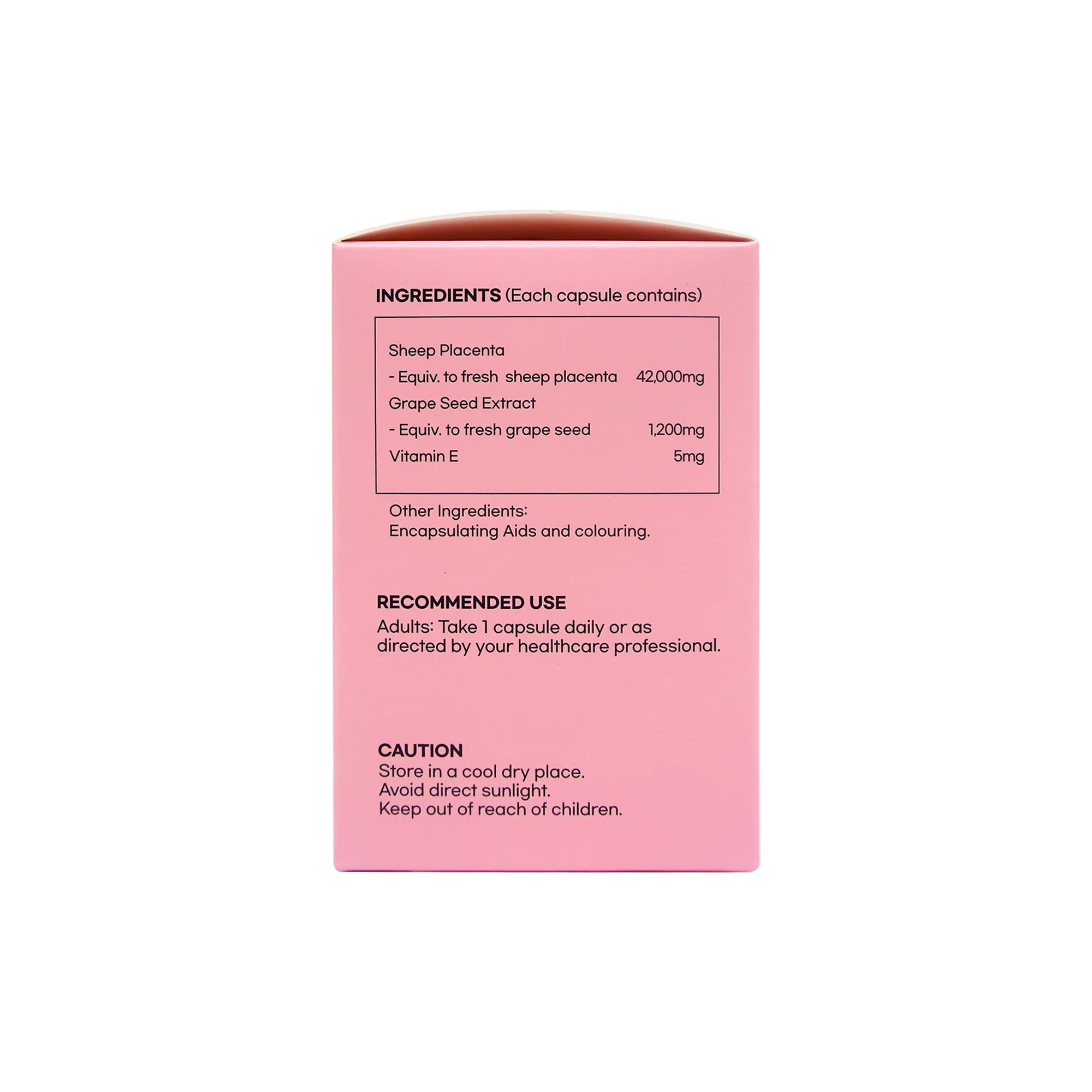 Hi Well Premium Placenta 42000+ 60 Vege Capsules - Image 5
