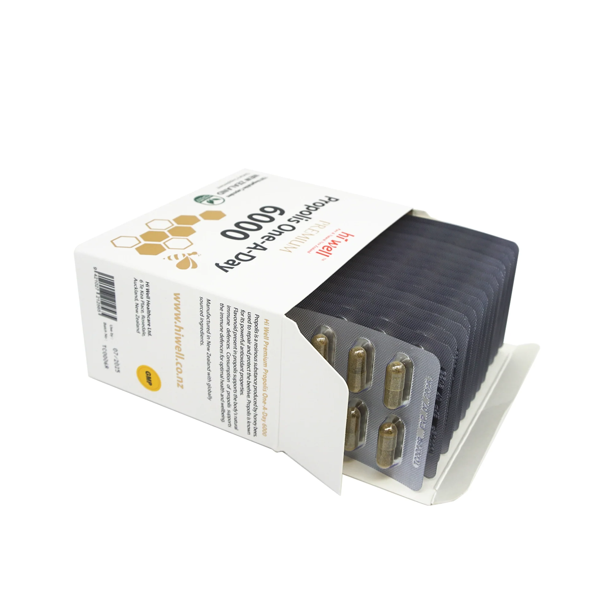 Hi Well Premium Propolis 6000 150 Vege Capsules - Image 3