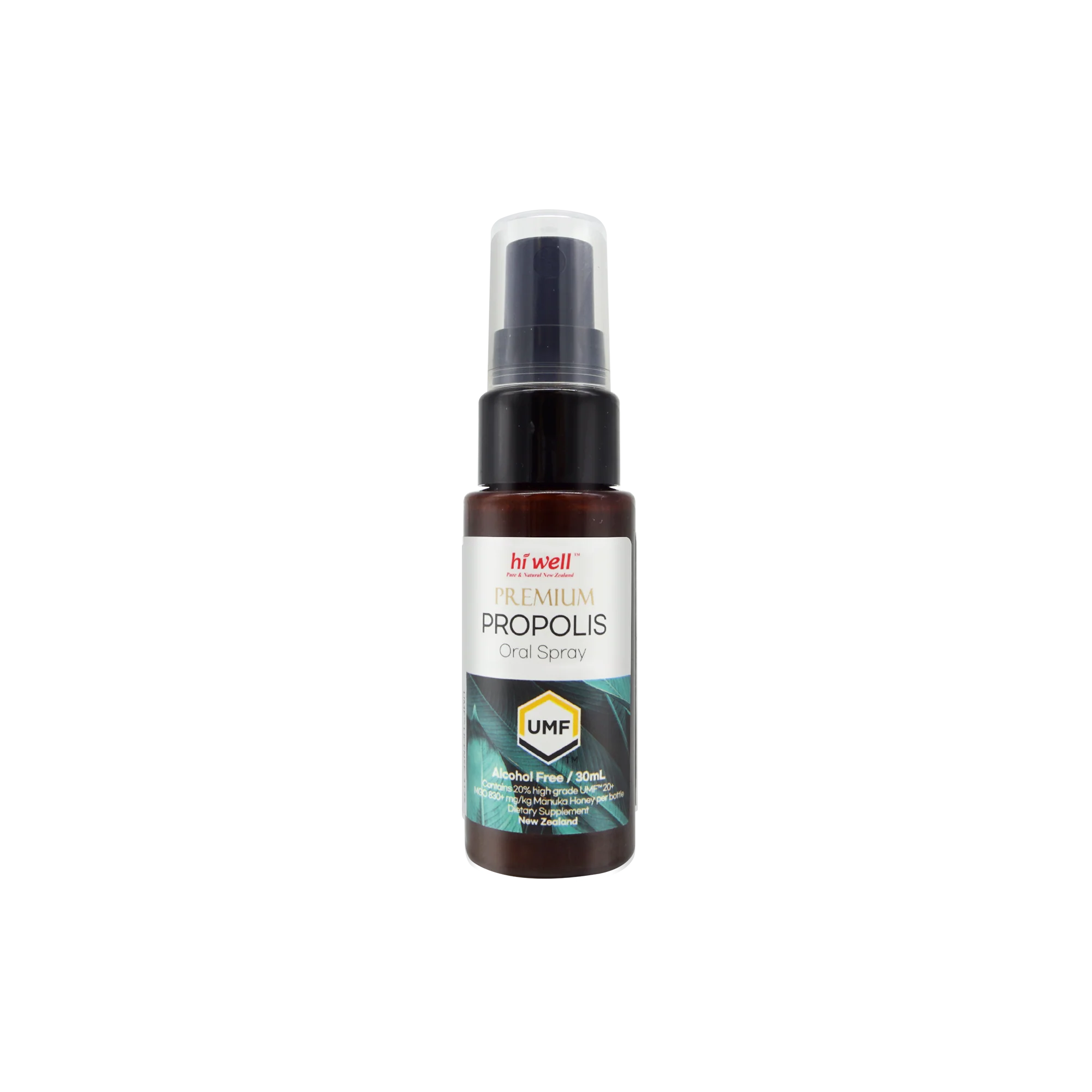 Hi Well Premium Propolis UMF 20+ MGO 830+ Oral Spray 30ml