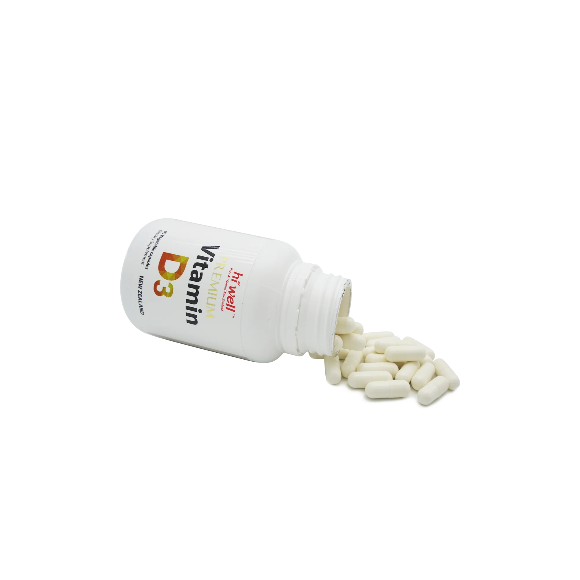 Hi Well Premium Vitamin D3 90 Vege Capsules - Image 3