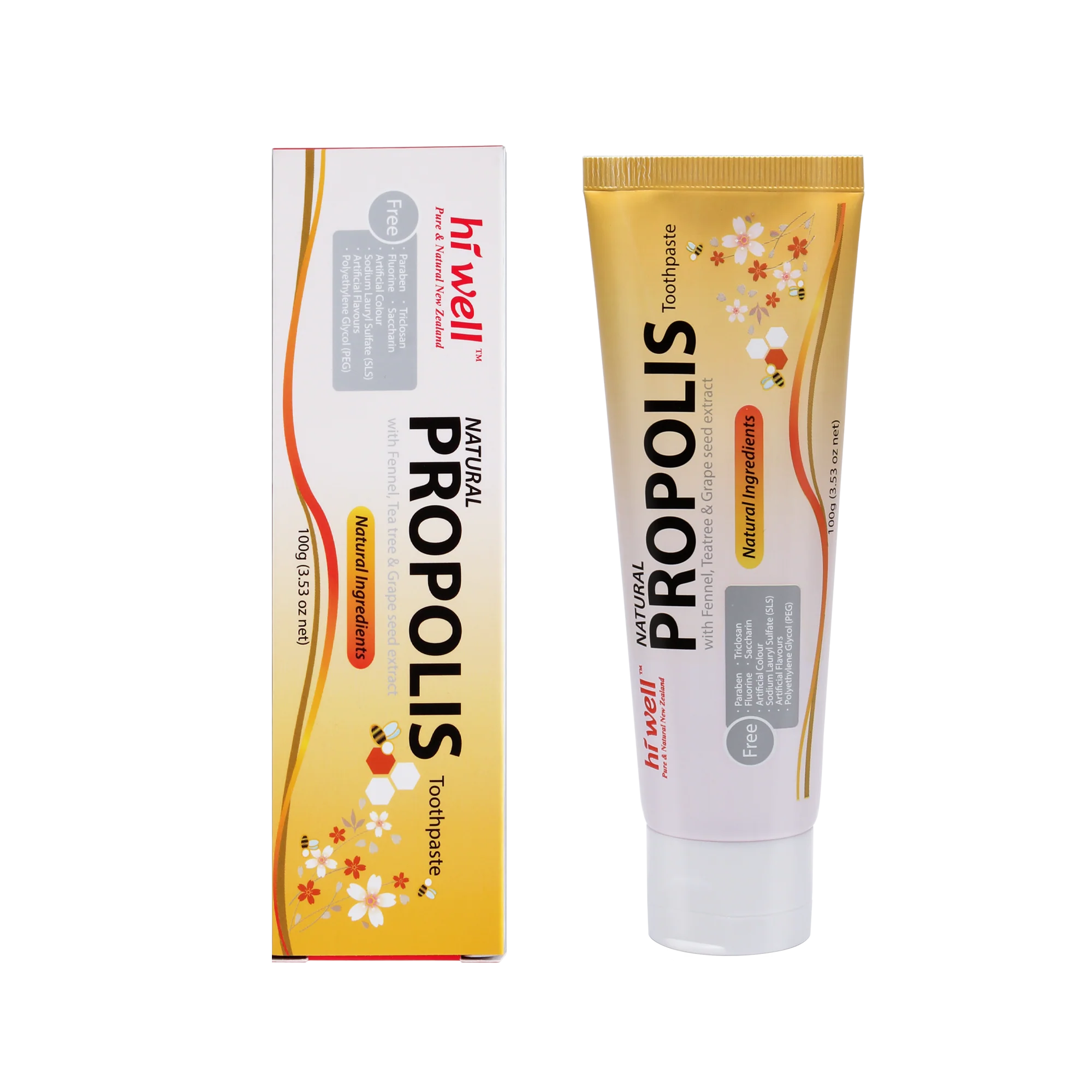 Hi Well Propolis Toothpaste 100g - Image 2