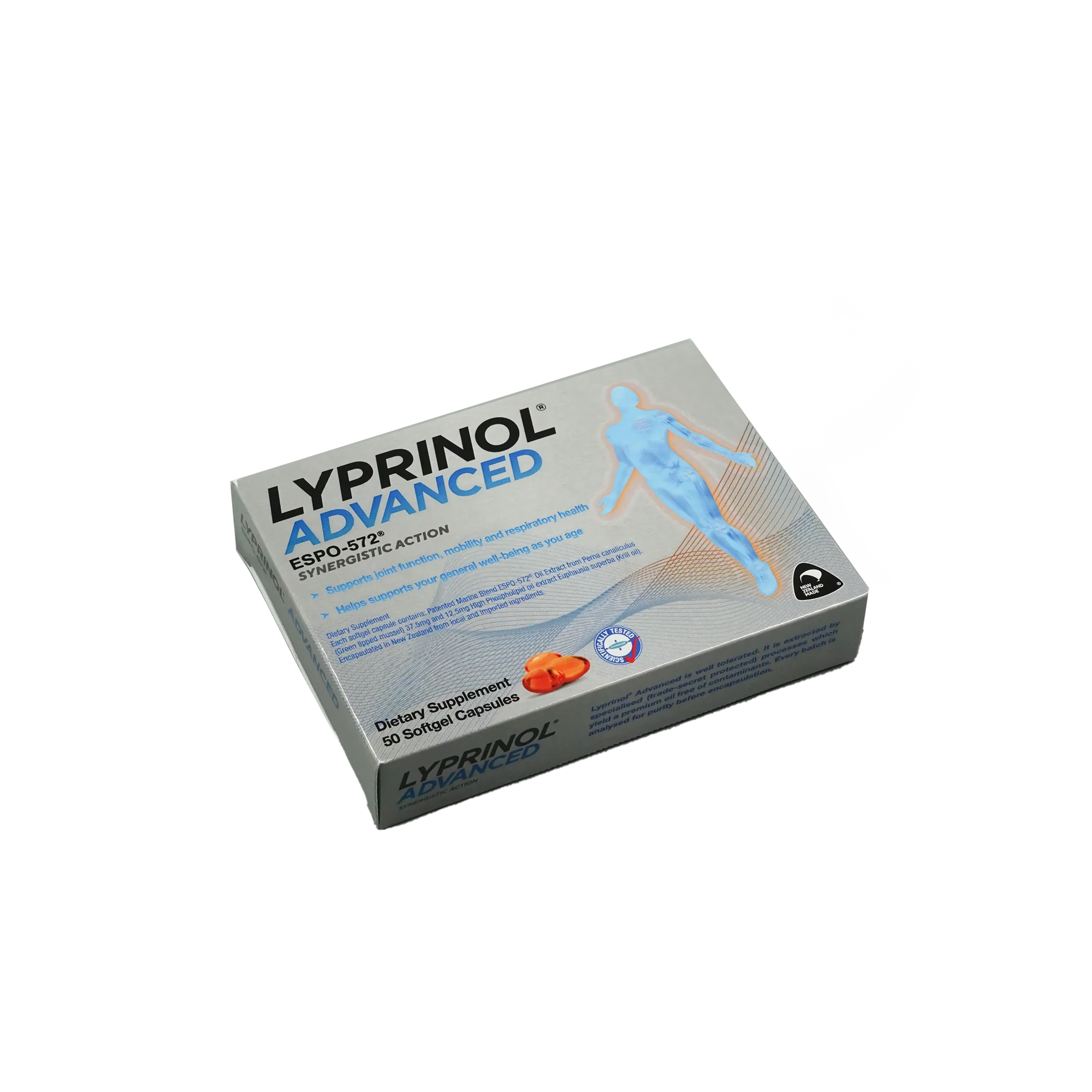 Lyprinol Advanced ESPO-572 50 SoftGel Capsules - Image 4