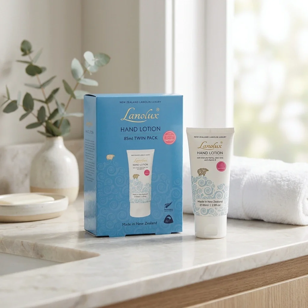 Natures Beauty Lanolux Hand Lotion 85ml Twin Pack - Image 4