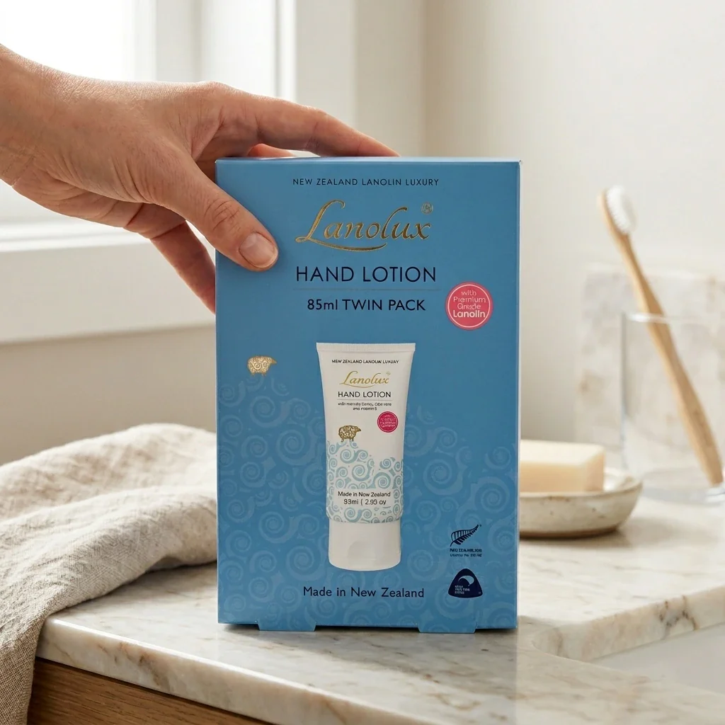 Natures Beauty Lanolux Hand Lotion 85ml Twin Pack - Image 5