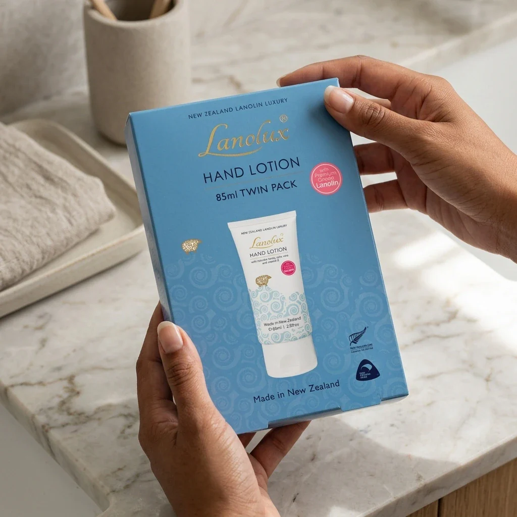 Natures Beauty Lanolux Hand Lotion 85ml Twin Pack - Image 6