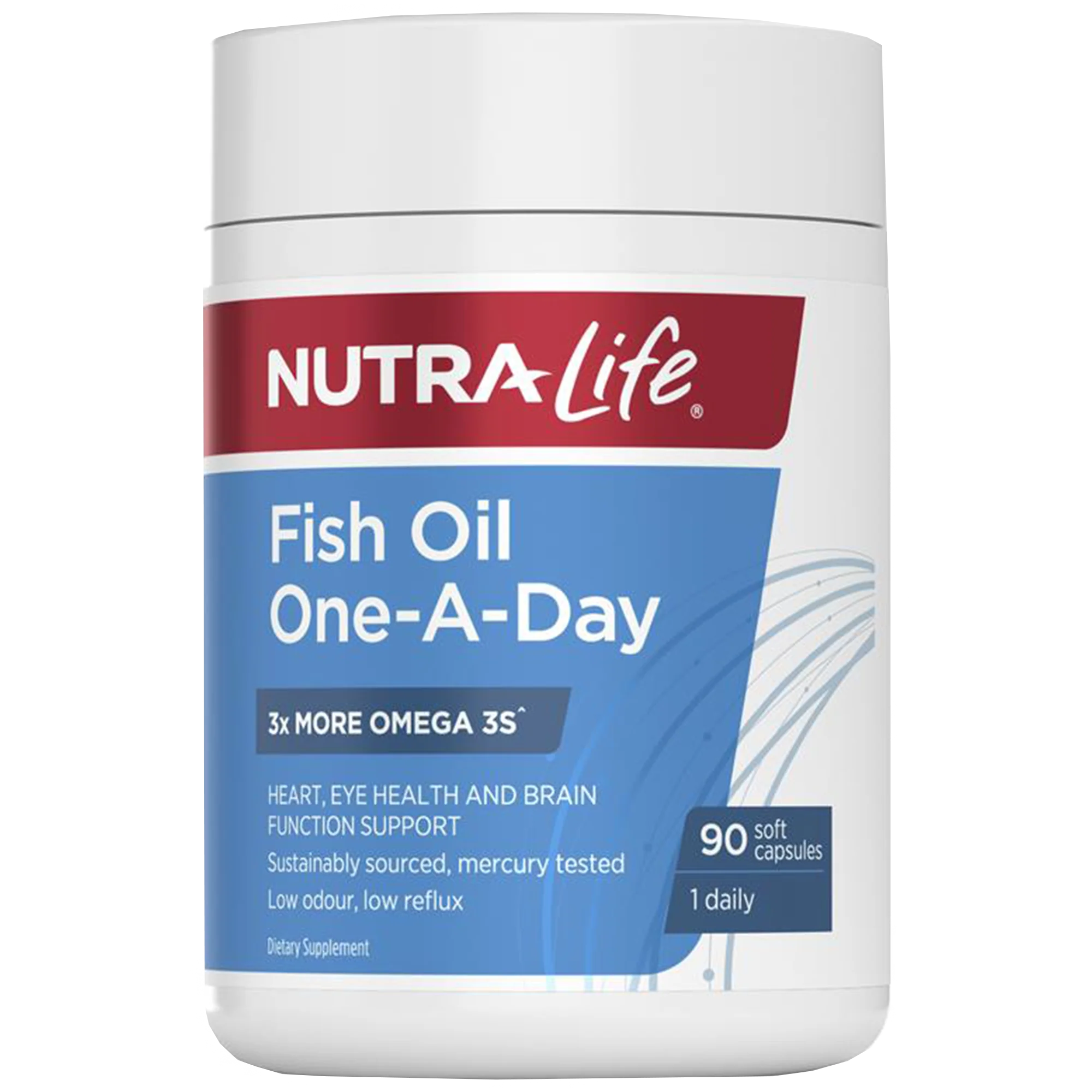 Nutralife Fish Oil One-A-Day Concentrated Odourless 90 Capsules - Image 3
