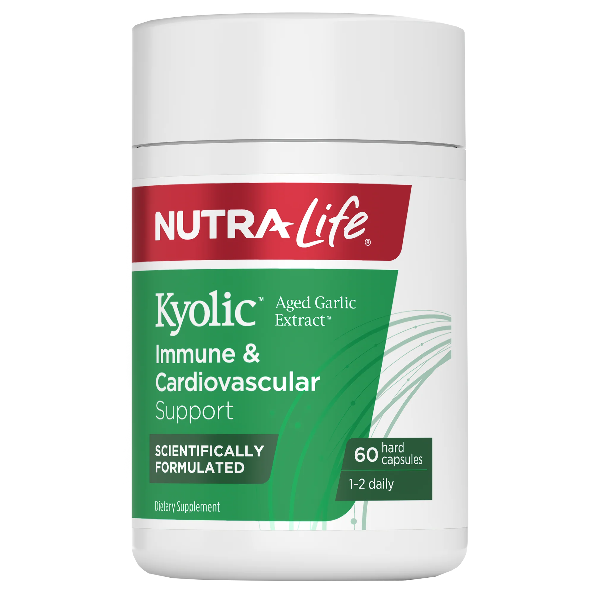 Nutralife Kyolic® Aged Garlic Extract 120 Caps (Exp. 21/11/2026) - Image 3