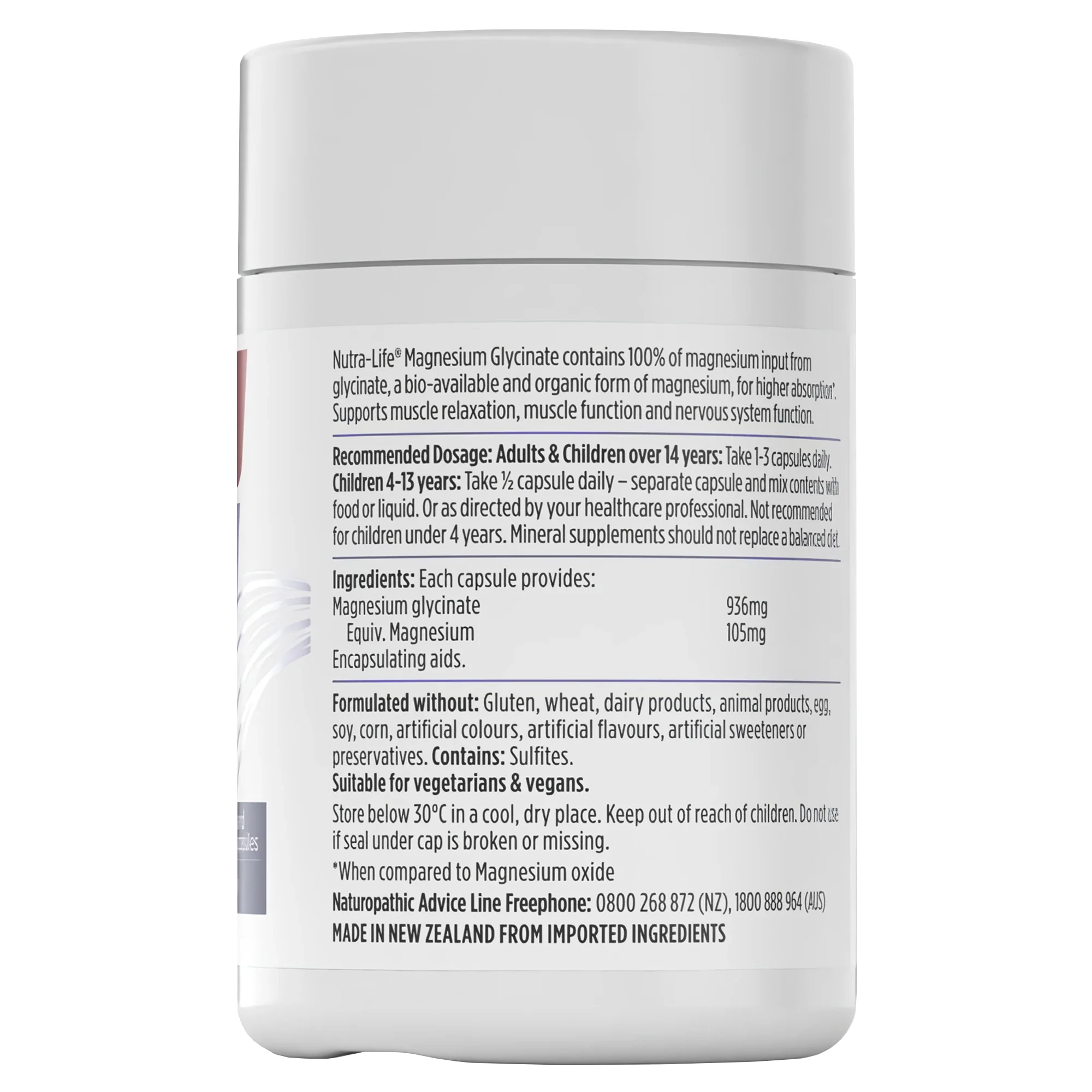 Nutralife Magnesium Glycinate - Image 4