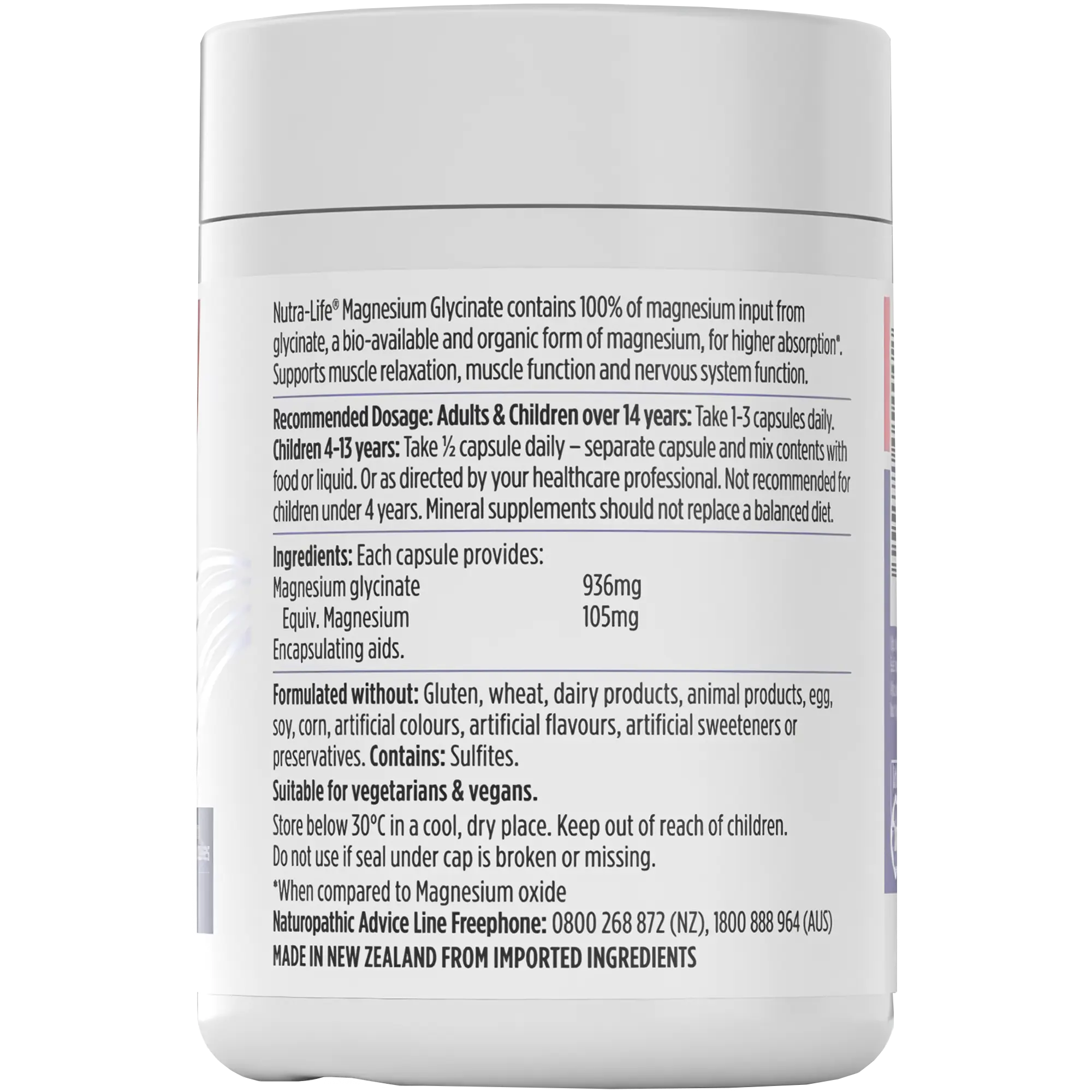 Nutralife Magnesium Glycinate - Image 8