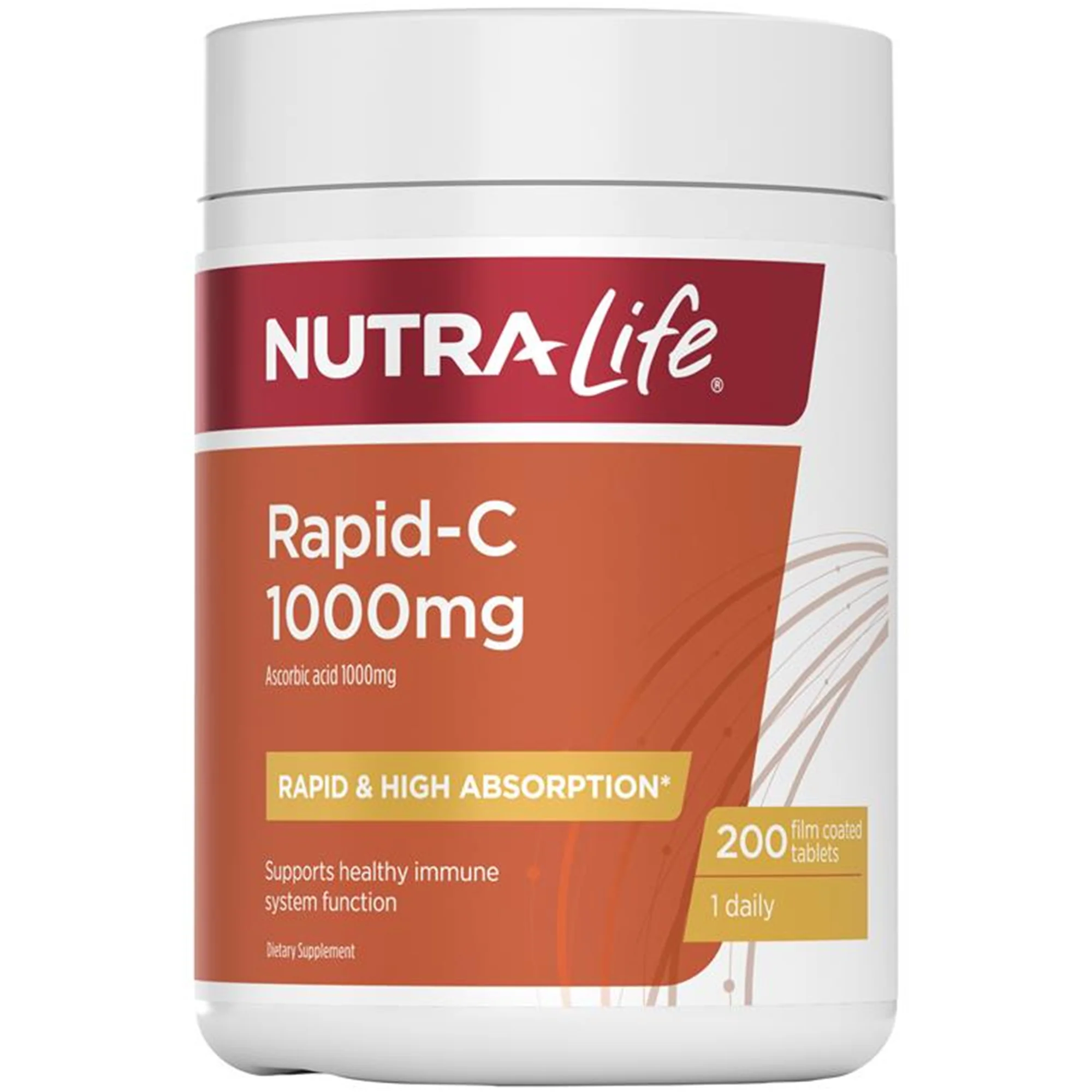 Nutralife Rapid-C 1000mg 200 Tablets - Image 3
