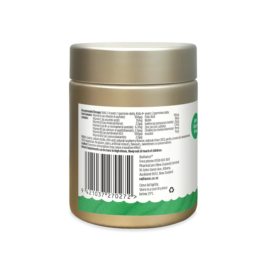 Radiance Kids Gummies Multi Vitamin 45 Gummies - Image 3