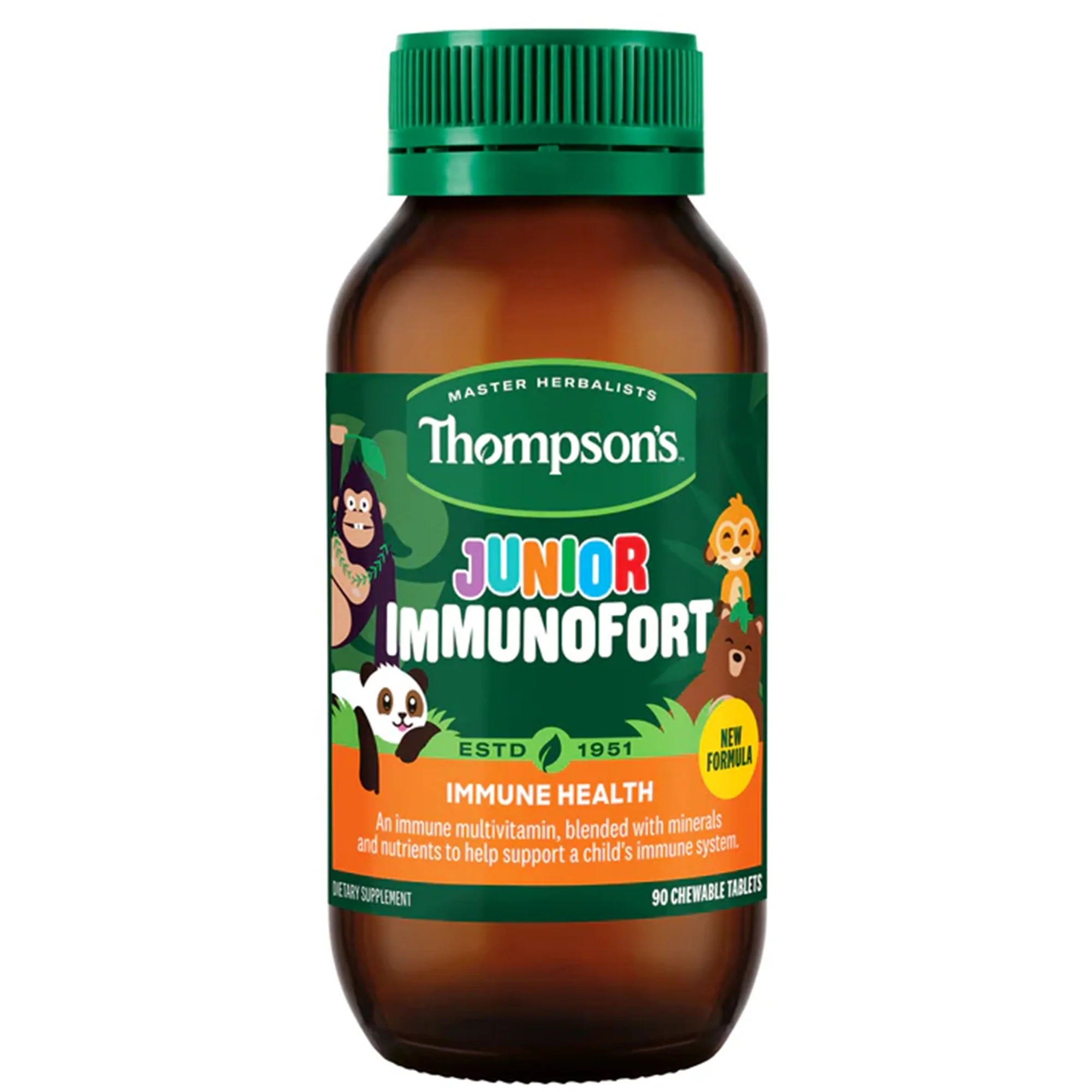 Thompson's Junior Immunofort Cherry 90 Chewable Tablets - Image 4