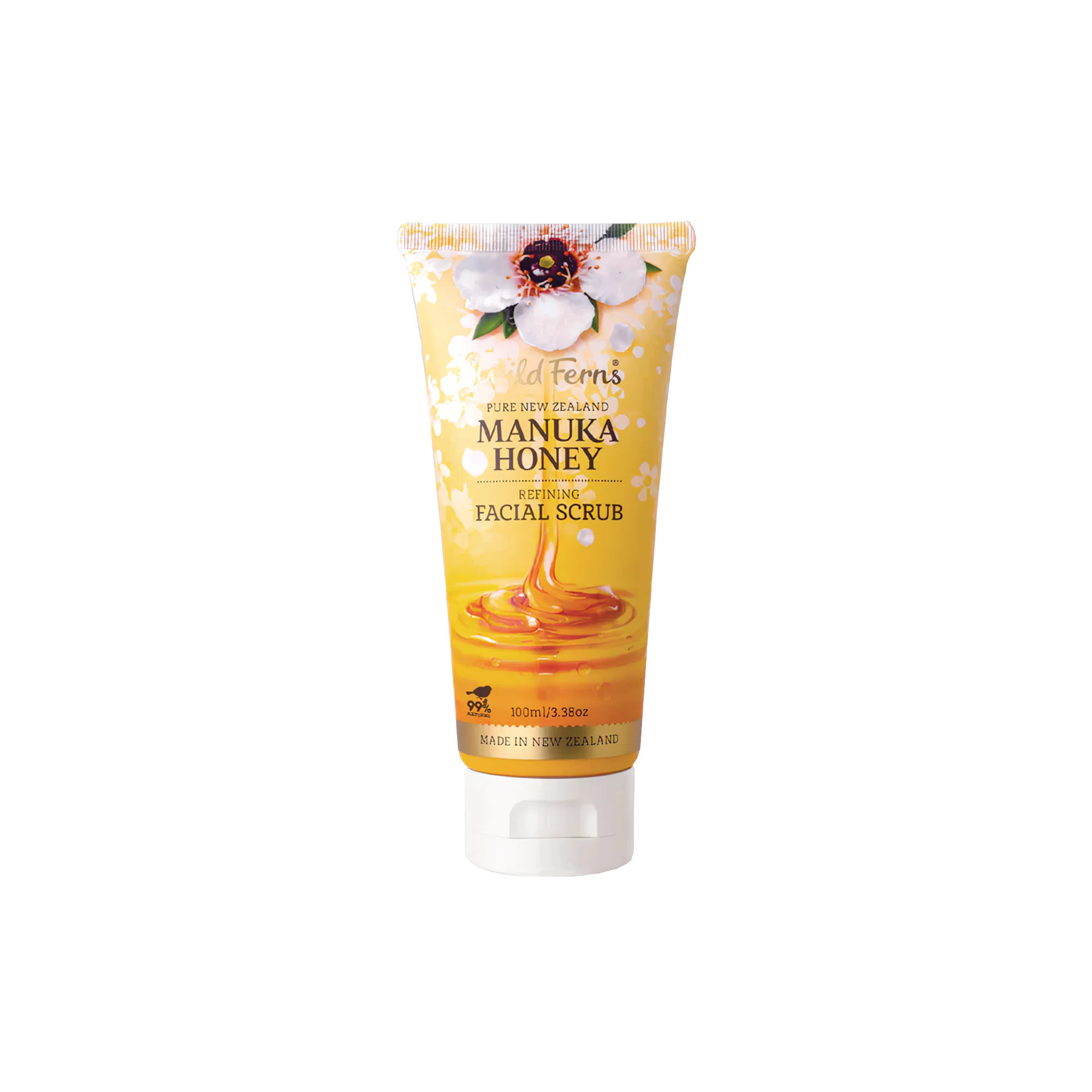 Wild Ferns Manuka Honey Exfoliating Facial Scrub 100ml