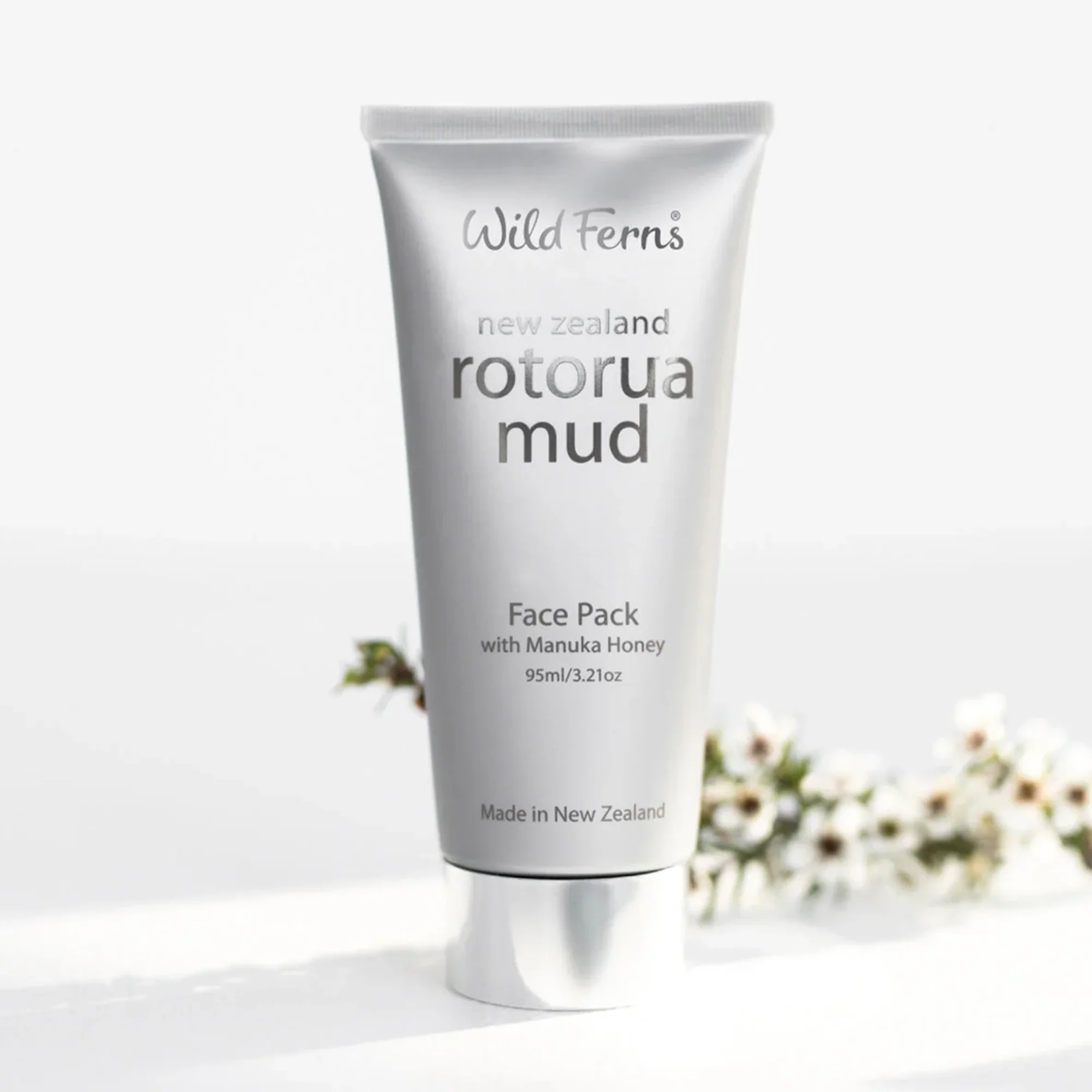 Wild Ferns New Zealand Rotorua Mud Face Pack with Manuka Honey 95ml - Image 4
